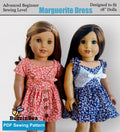 Marguerite Dress 18-inch Doll Clothes PDF Sewing Pattern