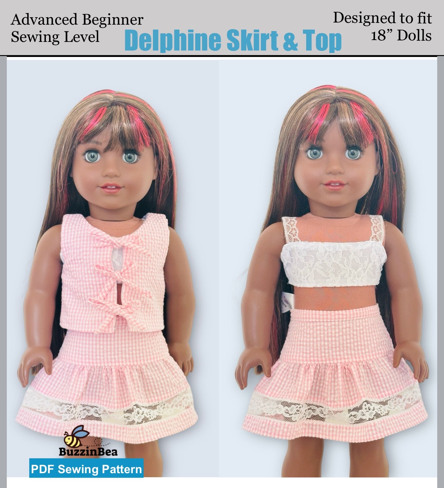 18-inch Dolls Designs – BuzzinBea Doll Sewing Patterns