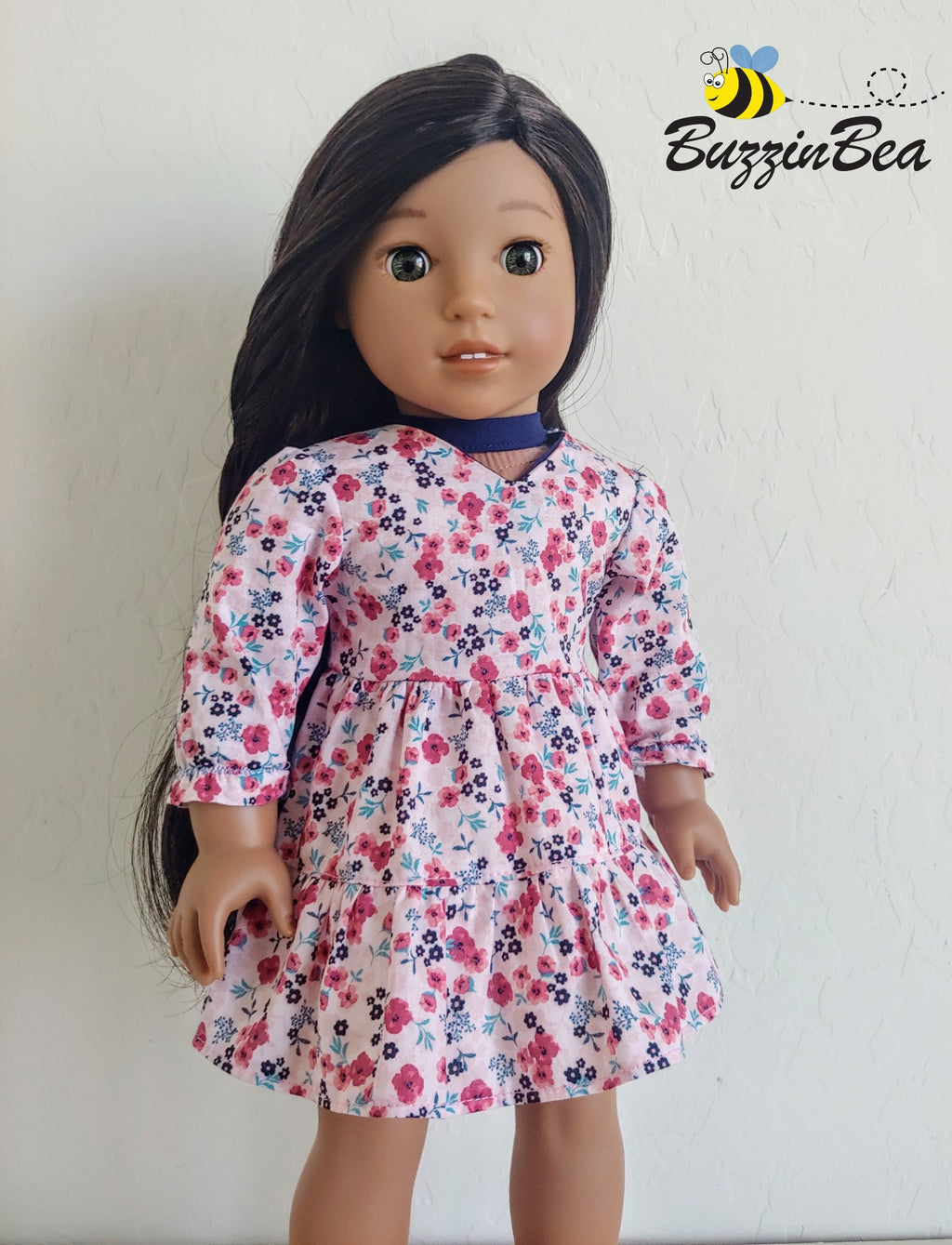 Jasmine Dress 18-inch Doll Clothes PDF Sewing Pattern
