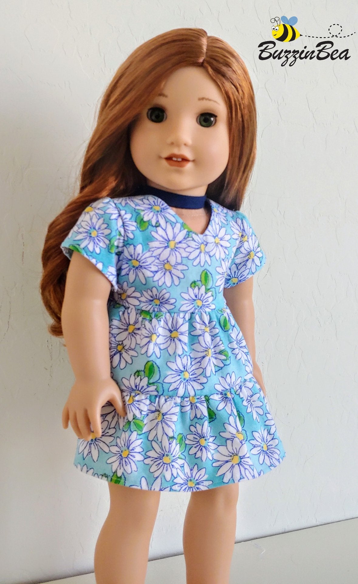 Jasmine Dress 18-inch Doll Clothes PDF Sewing Pattern