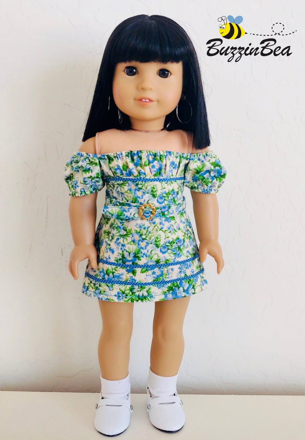 Hyacinth Dress 18-inch Doll Clothes PDF Sewing Pattern