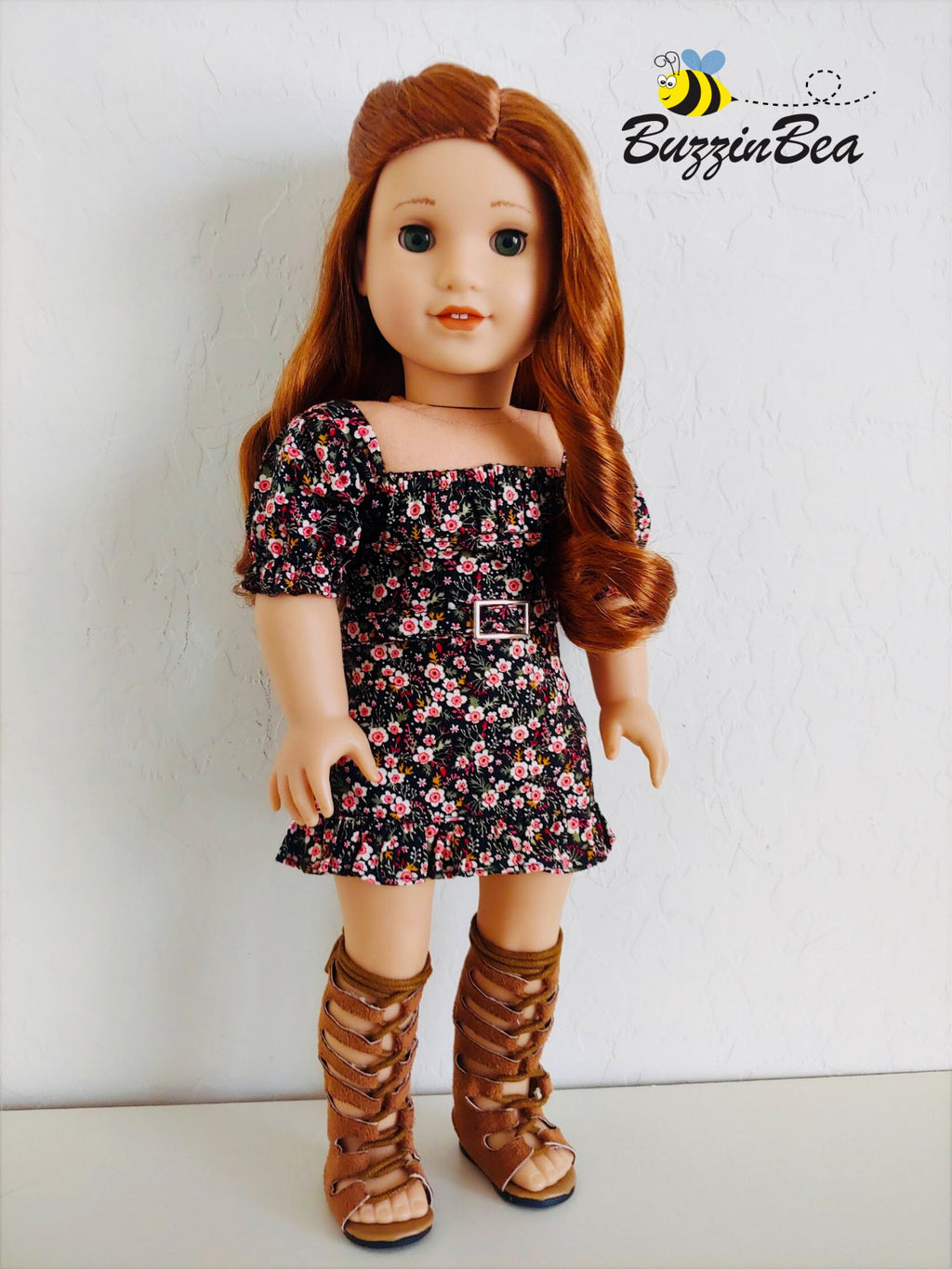 Hyacinth Dress 18-inch Doll Clothes PDF Sewing Pattern