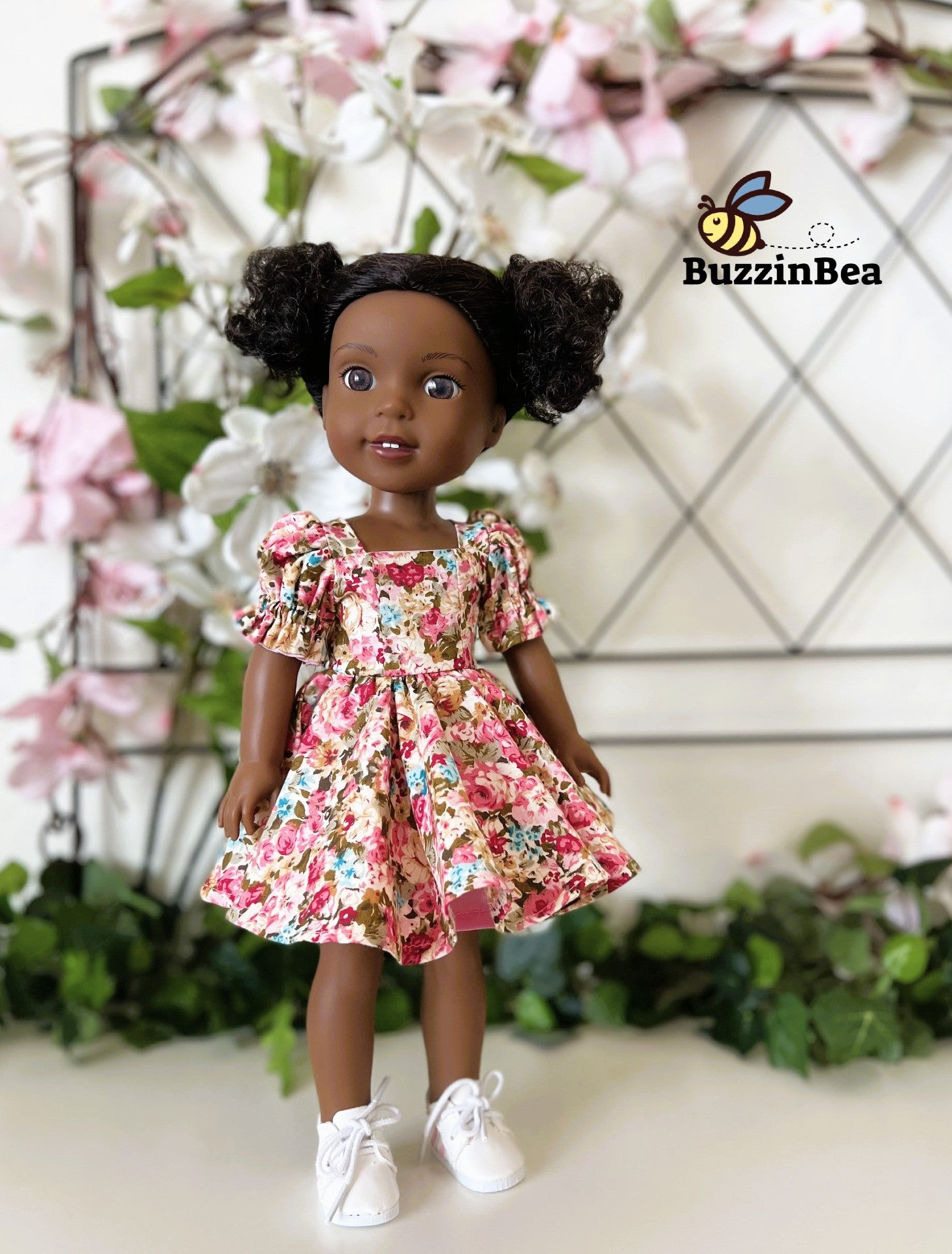 Puffy Dress for 14-inch Dolls Clothes PDF Sewing Pattern